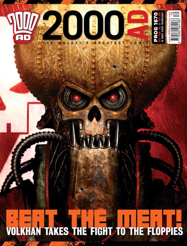 2000 AD #1670 cover