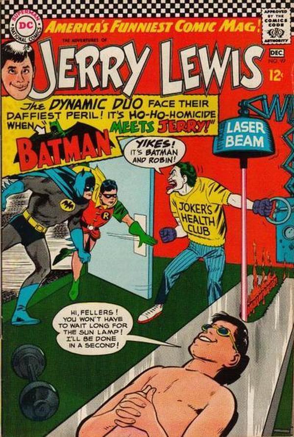The Adventures of Jerry Lewis #97 cover