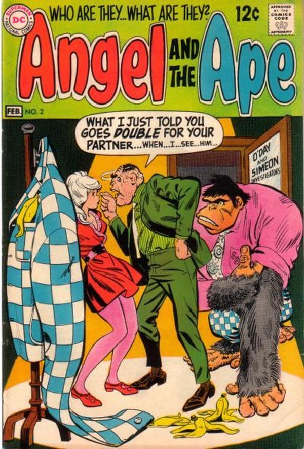 Angel and the Ape #2 cover