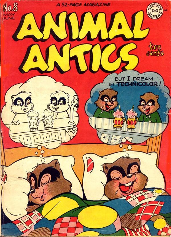 Animal Antics #8 cover