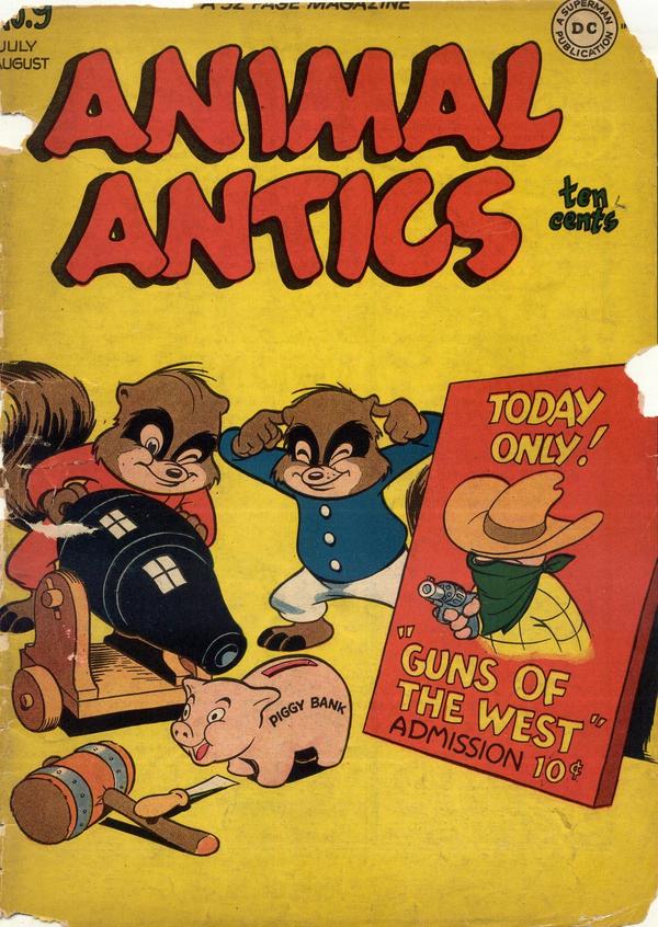 Animal Antics #9 cover