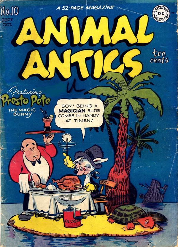 Animal Antics #10 cover