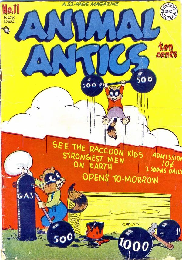 Animal Antics #11 cover