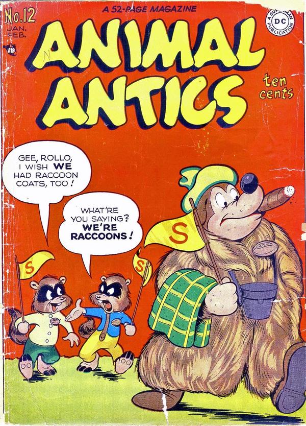 Animal Antics #12 cover