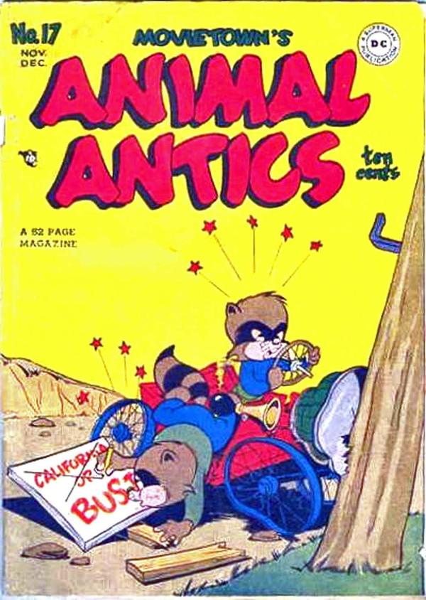 Animal Antics #17 cover