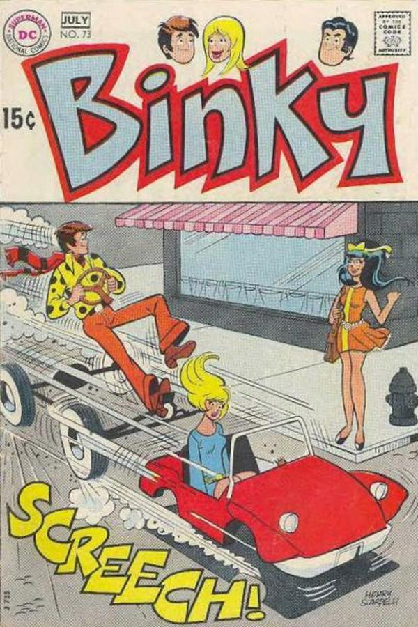 Binky #73 cover