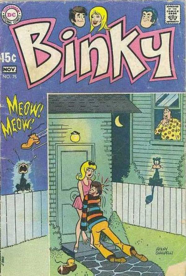 Binky #75 cover