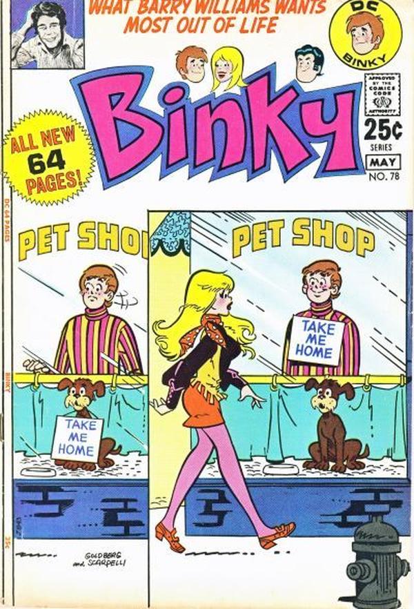 Binky #78 cover