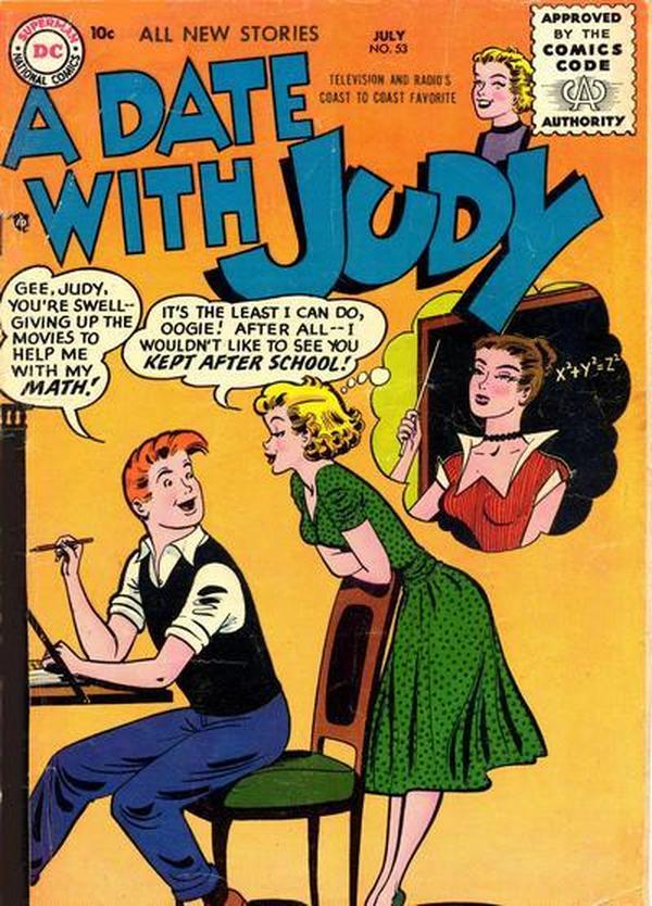 A Date with Judy #53 cover