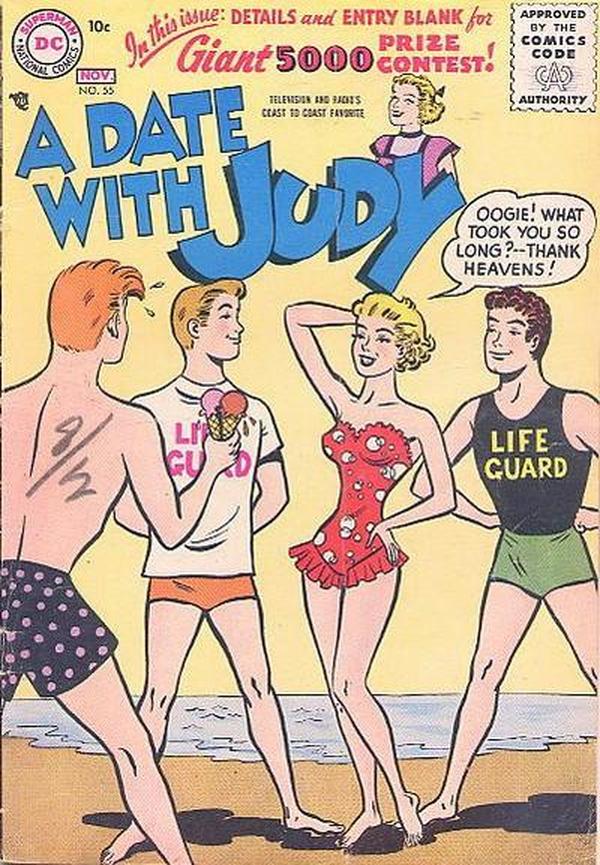A Date with Judy #55 cover