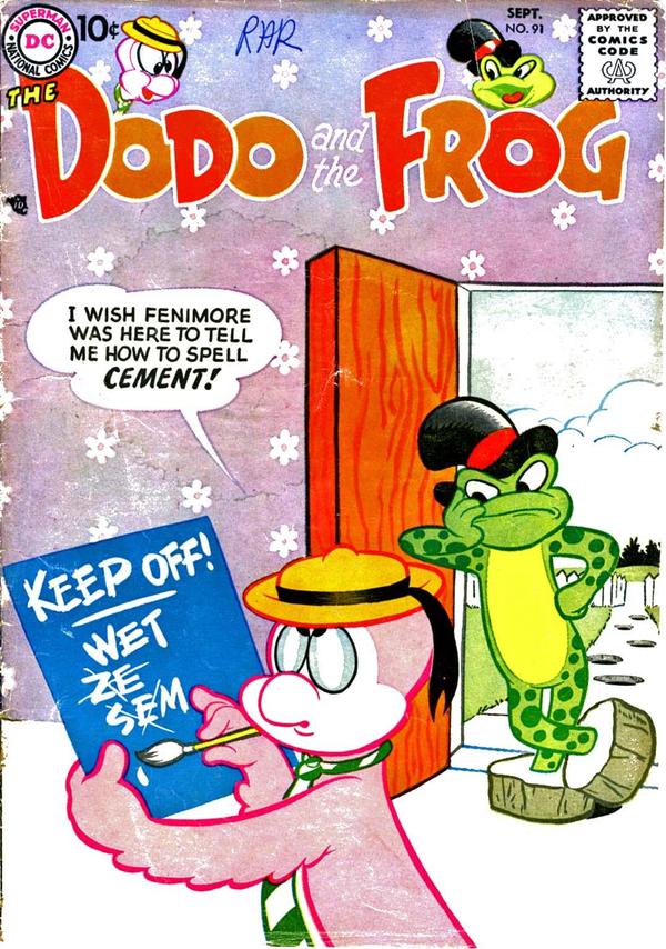 The Dodo and the Frog #91 cover