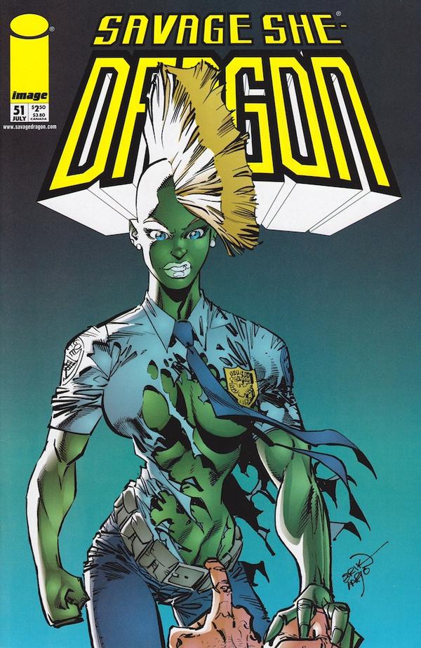 Savage Dragon #51 cover