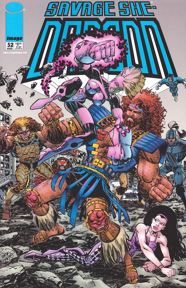 Savage Dragon #52 cover