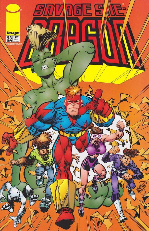 Savage Dragon #53 cover