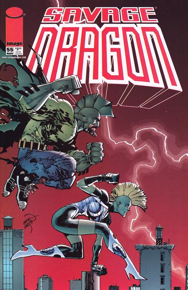 Savage Dragon #55 cover