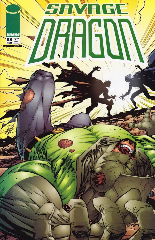 Savage Dragon #58 cover