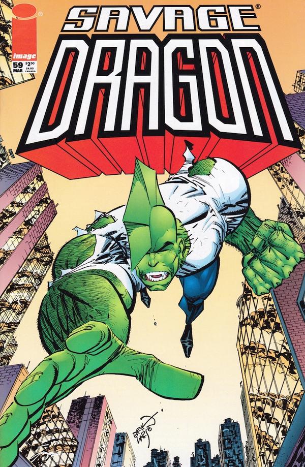 Savage Dragon #59 cover