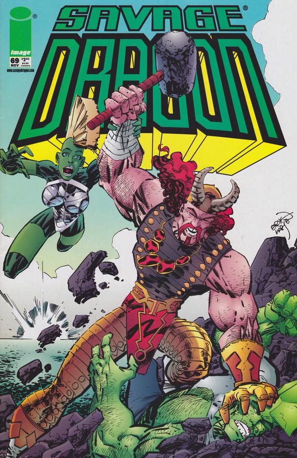 Savage Dragon #69 cover