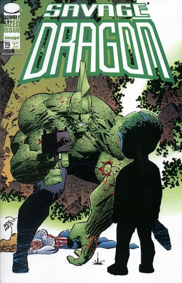 Savage Dragon #75 cover