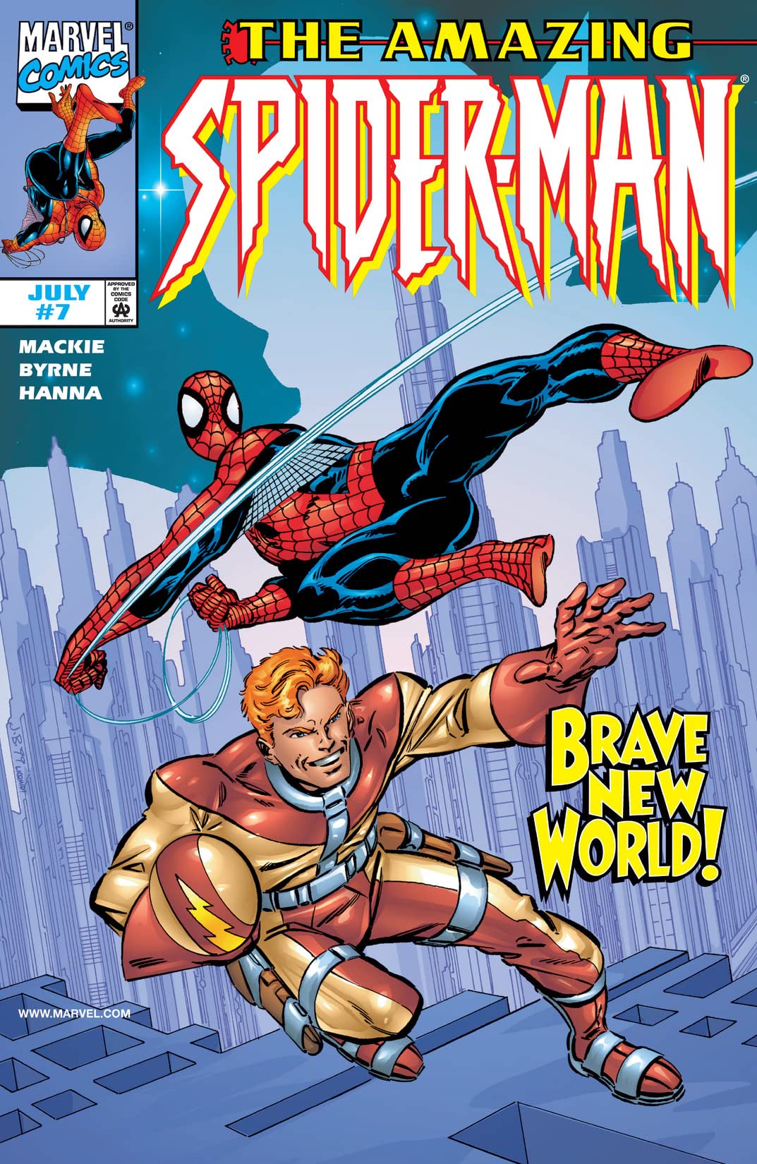 The Amazing Spider-Man #7 cover