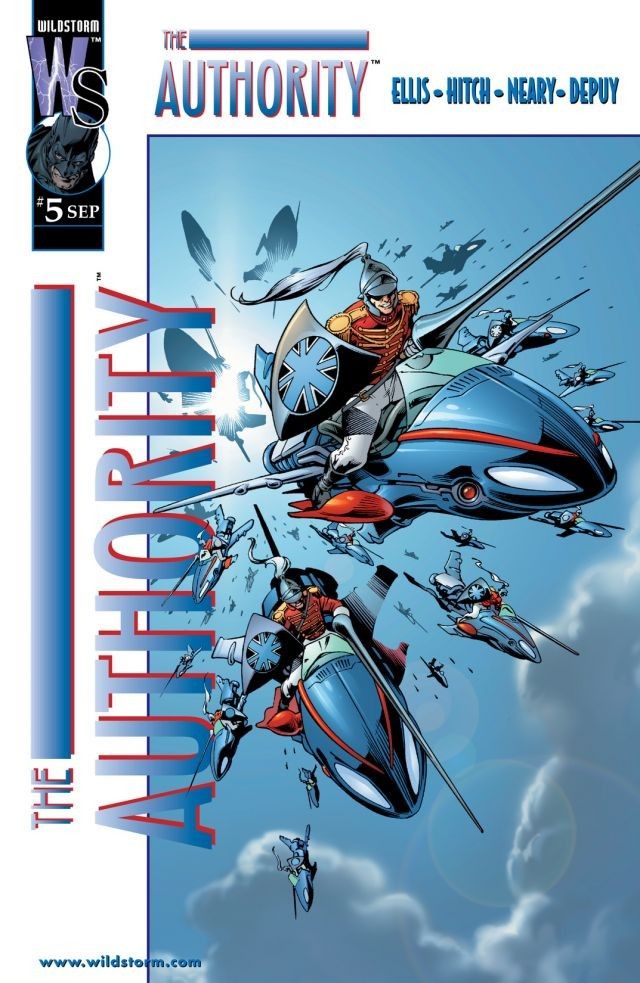 The Authority #5 cover