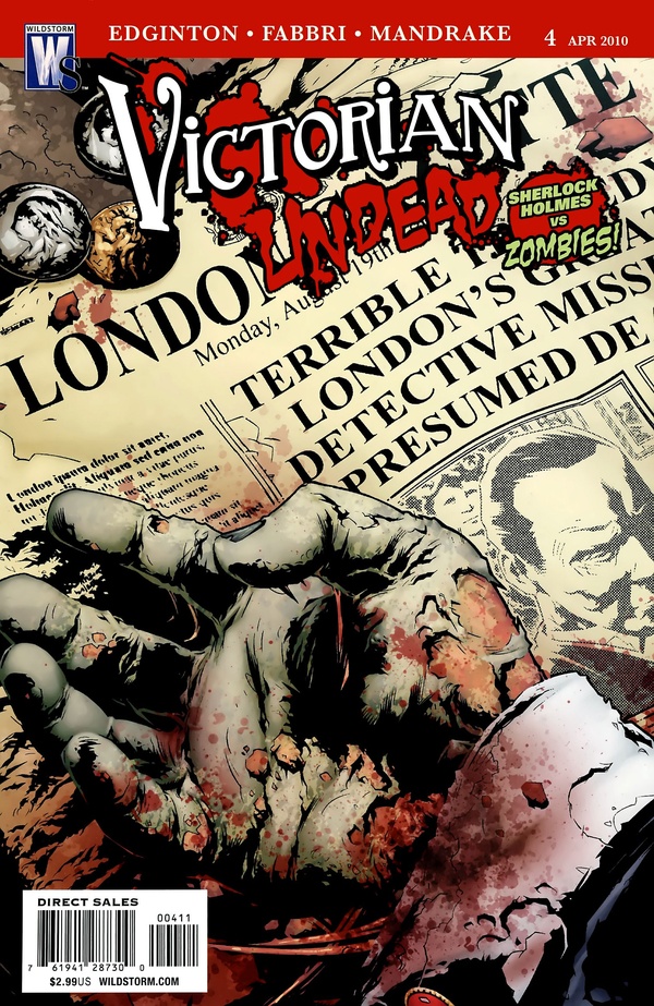 Victorian Undead #4 cover