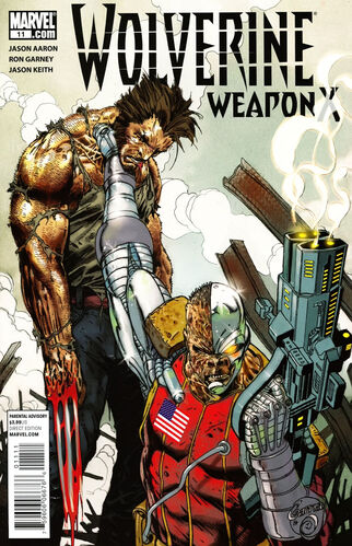 Wolverine Weapon X #11 cover