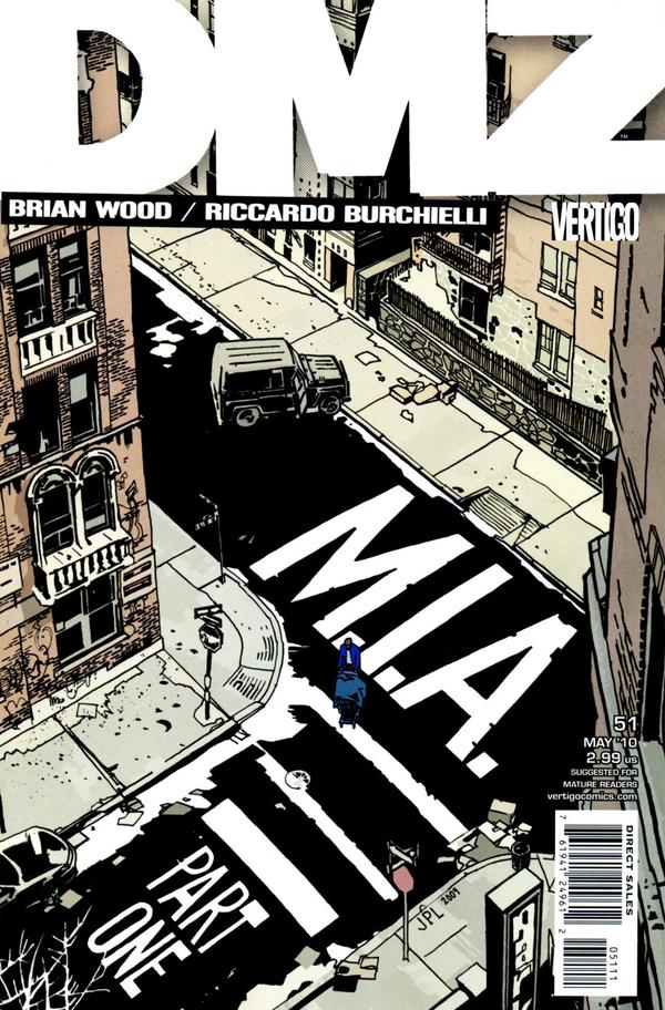 DMZ #51 cover