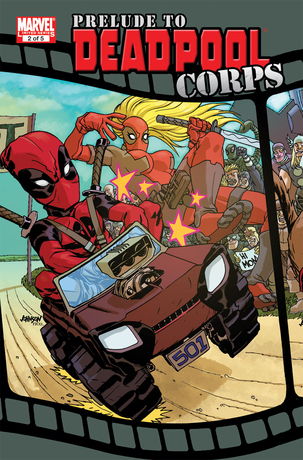 Prelude to Deadpool Corps #2 cover