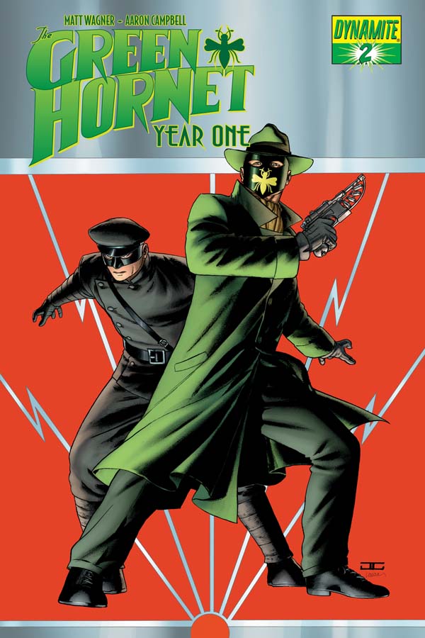 Green Hornet: Year One #2 cover