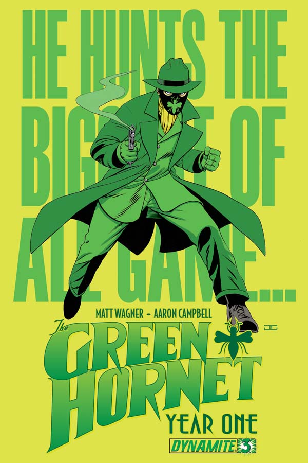 Green Hornet: Year One #3 cover