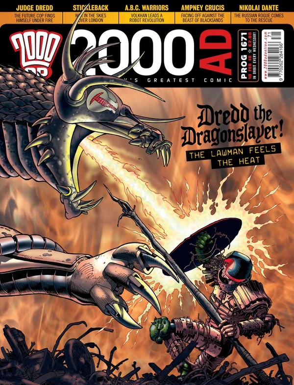 2000 AD #1671 cover