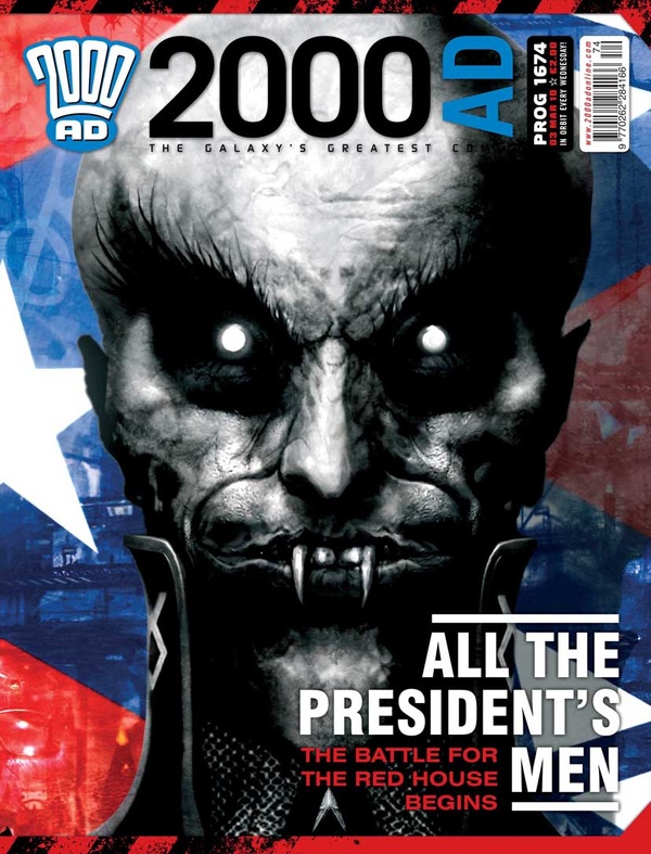 2000 AD #1674 cover