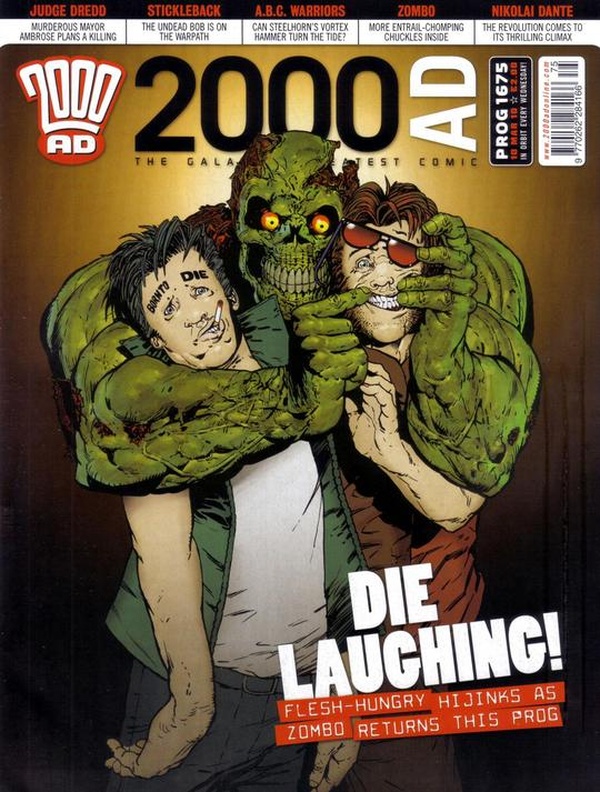 2000 AD #1675 cover