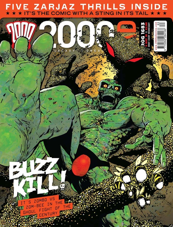 2000 AD #1683 cover