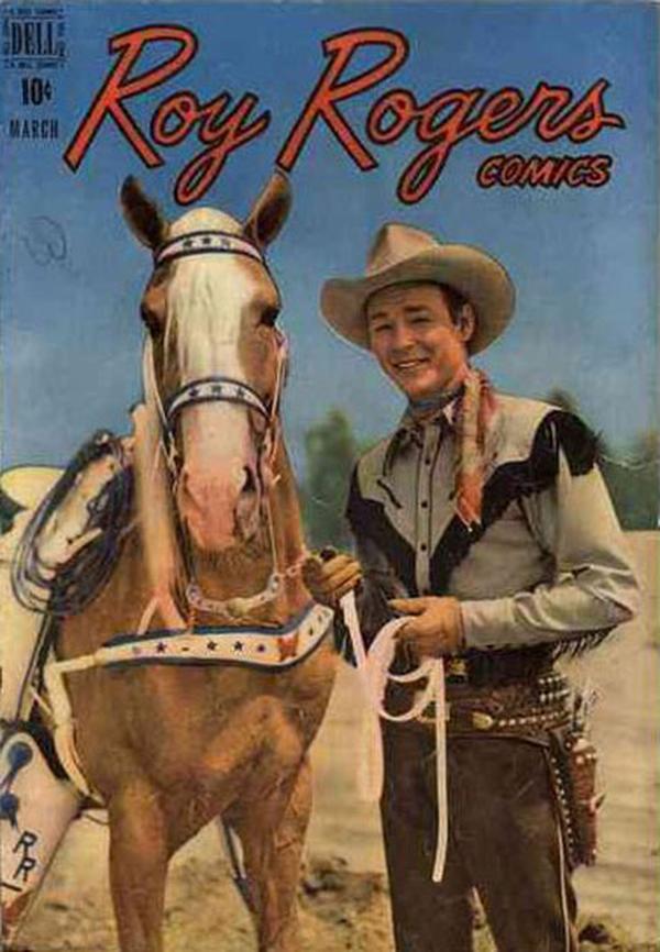 Roy Rogers Comics #15 cover