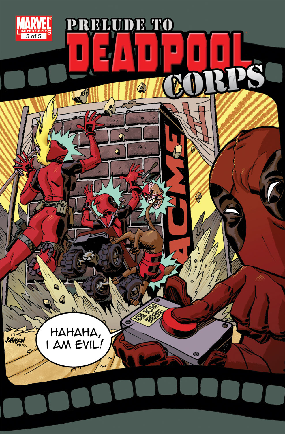 Prelude to Deadpool Corps #5 cover