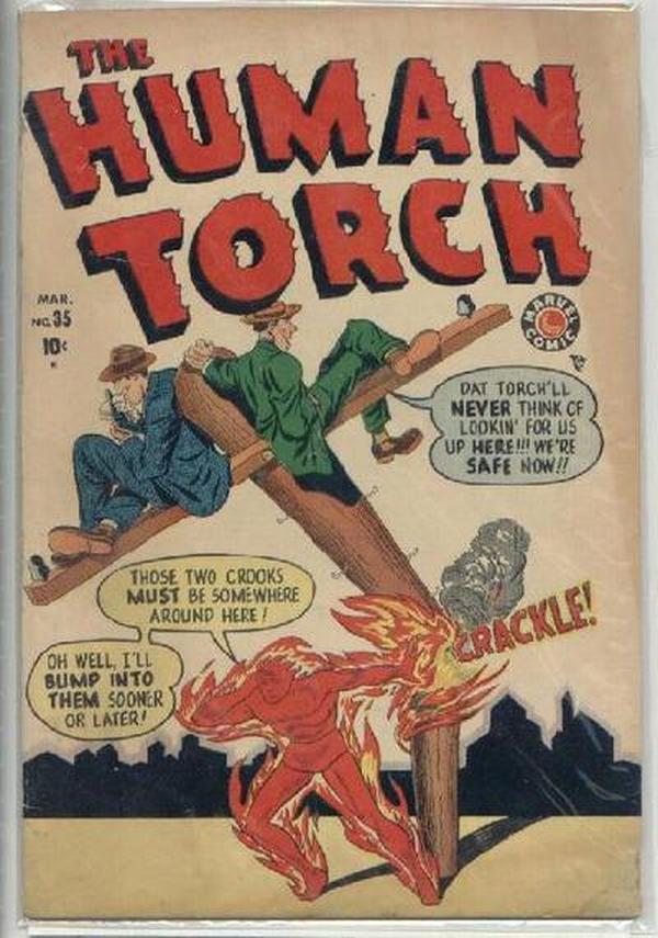 The Human Torch #35
