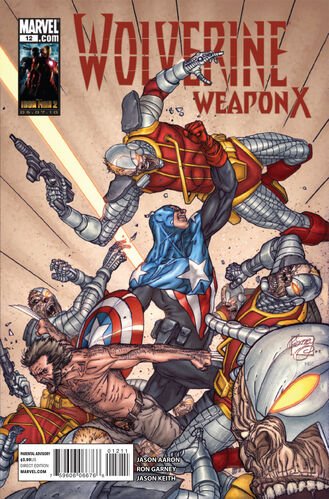 Wolverine Weapon X #12 cover