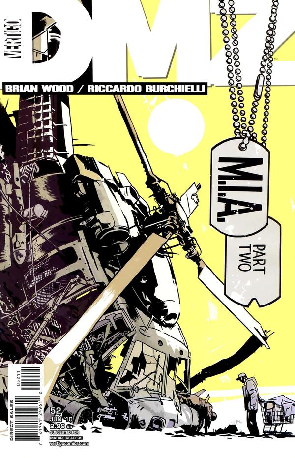 DMZ #52 cover