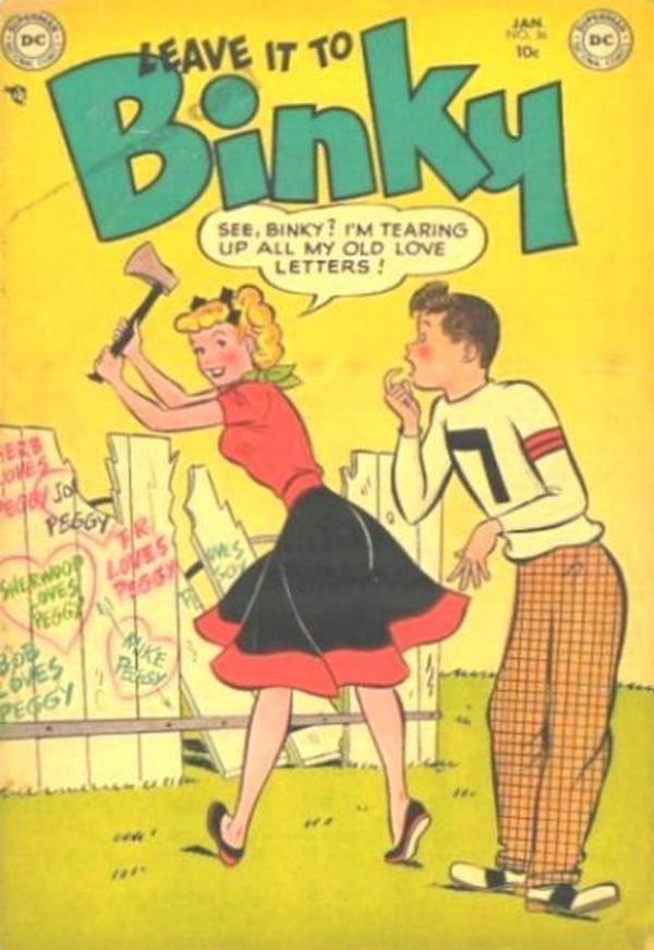 Leave It to Binky #36 cover