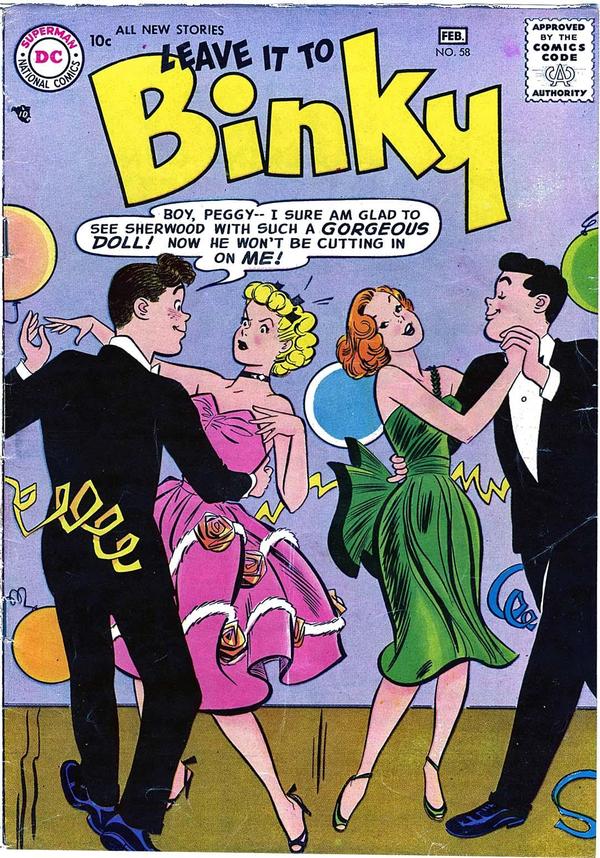 Leave It to Binky #58 cover