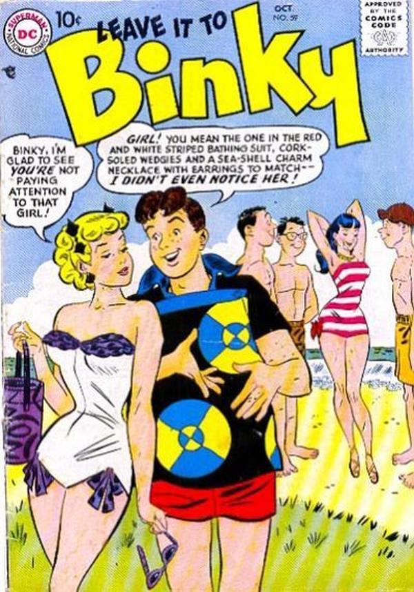 Leave It to Binky #59 cover