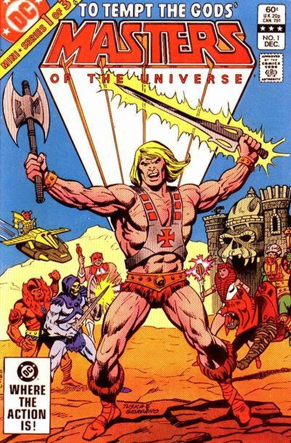 Masters of the Universe #1 cover
