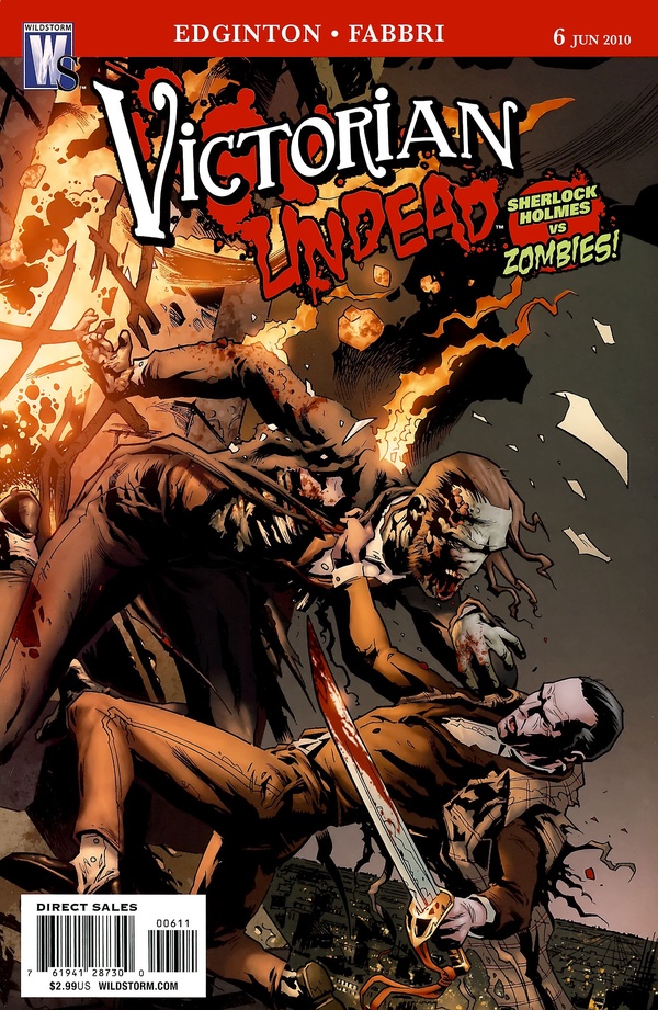 Victorian Undead #6 cover