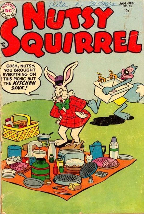 Nutsy Squirrel #63 cover