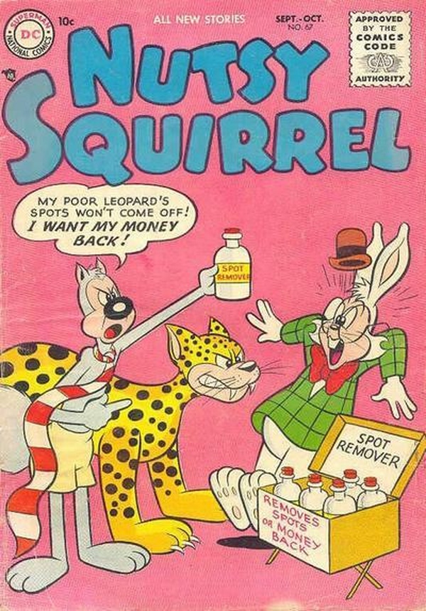 Nutsy Squirrel #67 cover