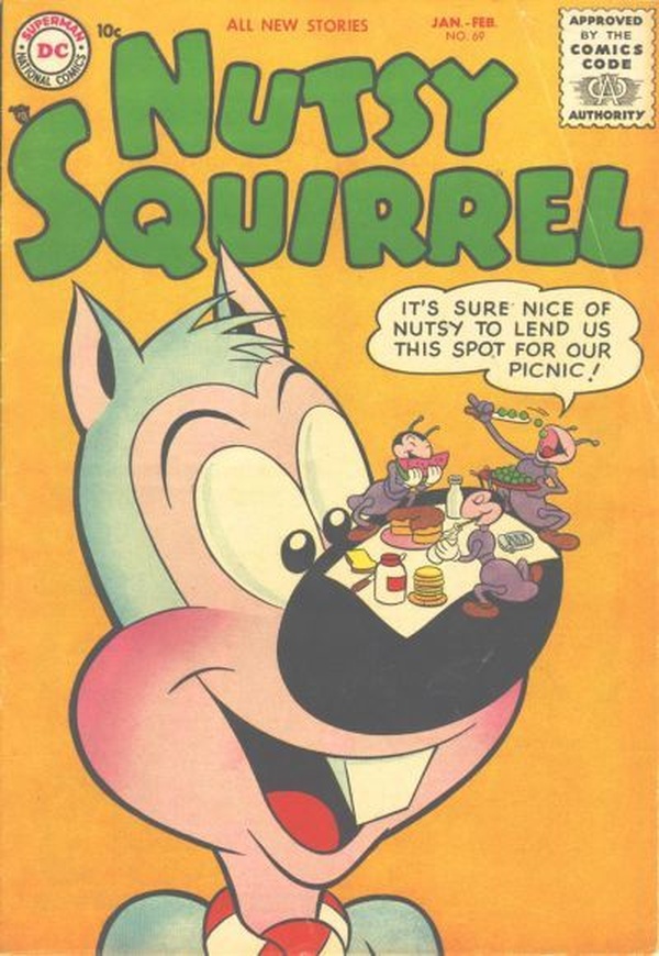 Nutsy Squirrel #69 cover