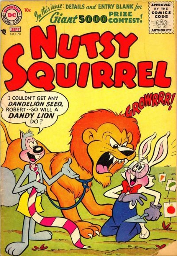 Nutsy Squirrel #70 cover