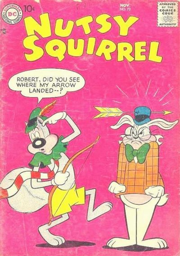 Nutsy Squirrel #72 cover